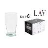 58 CLS VASO PINTA CERVEZA PILSEN BELEK LAV - CAJA 6 UNIDADES