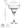 30 CLS COPA MARGARITA COCTEL 105X165 MM MISKET LAV - CAJA 6 UNIDADES