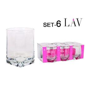 32 CLS  VASOS TUANA BAJO AGUA 320 CC LAV - CAJA 6 UNIDADES
