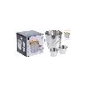 JUEGO 3 CUBOS ACERO INOX PARA SERVIR PATATAS Y APERITIVOS A12405130