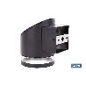 APLIQUE LED SOLAR NEGRO CON SENSOR 3,7 V 1,2 AH IP65 3000 K 120 X 90 X 120 MM