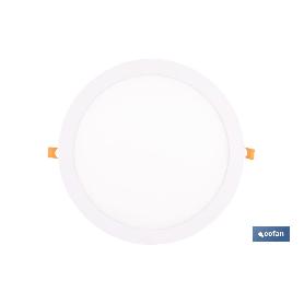 DOWNLIGHT EMPOTRABLE BLANCO SMD 24 W 2400 LM Ø295 MM 3CCT