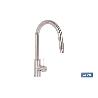 GRIFO DE COCINA DE ACERO INOX. CON MANGUERA EXTENSIBLE Y 2 FUNCIONES 400 X 220 X 54 MM