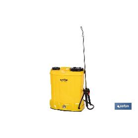 PULVERIZADOR DE ESPALDA 12 L ELÉCTRICO LI-ION 12 V 8.0 AH