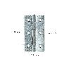 BISAGRA 5005 ZINCADA         2-1/2