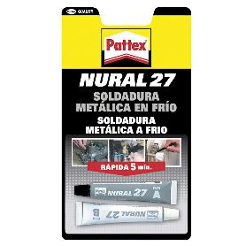 NURAL- 27 ALUMINIO GRIS 22 ML (2 TUBOS 11+11 ML)