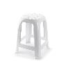 TABURETE ALTO 37X37X46,5 CM BLANCO