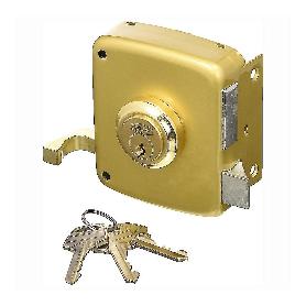 CERRADURA 1125/ 80 DERECHA ESMALTADA