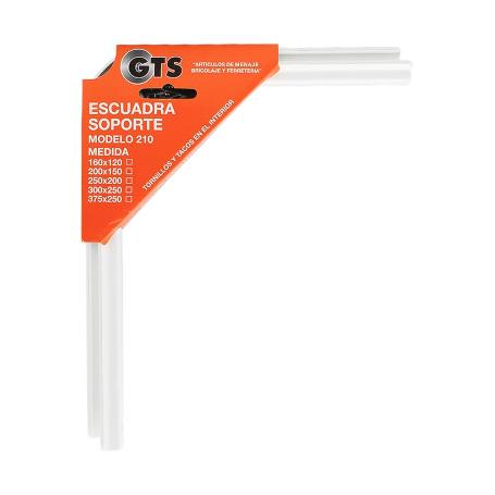 PALOMILLA SOPORTE MOD. 210 250X200 BLANCO 2UD