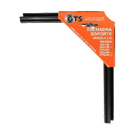 PALOMILLA SOPORTE MOD. 210 300X250 NEGRO 2UD