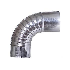 CODO 90G ESTUFA GALVAN. 100MM.