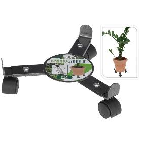 SOPORTE MACETAS RUEDAS 225/300 MM 50 KG