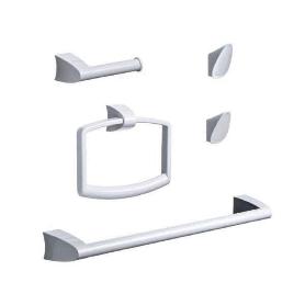 ACCESORIOS BAÑO COOL BLANCO 5 PIEZAS