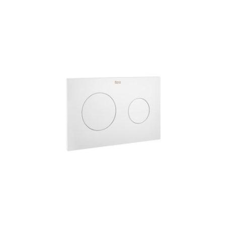 PULSADOR PL10 DUAL BLANCO MAT.A890189207 ROCA