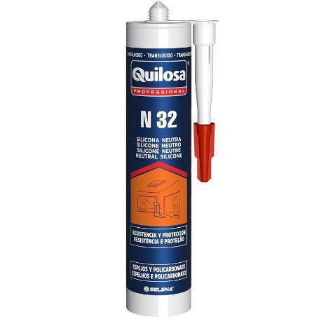 SILICONA NEUTRA N-32 TRANS.ESPEJOS 300ML