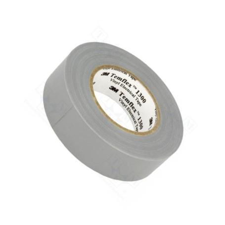 CINTA ELÉCTRICA 3M TEMFLEX 155 GRIS - VINILO RETARDANTE DE LLAMA