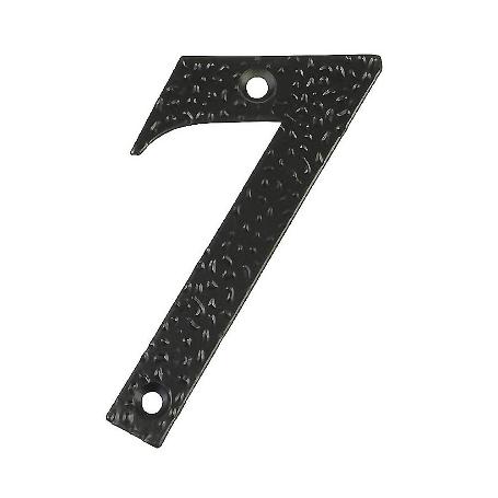 NUMERO 7 -M.4 NEGRO 10CM.
