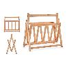 REVISTERO MADERA PLEGABLE 30X39X36,5 CM