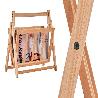 REVISTERO MADERA PLEGABLE 30X39X36,5 CM