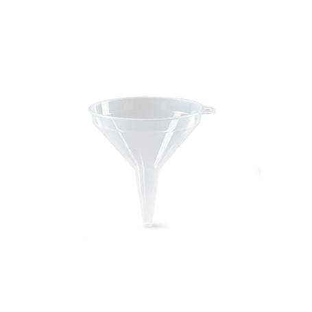 EMBUDO PLASTICO 16 CM TRANSPARENTE