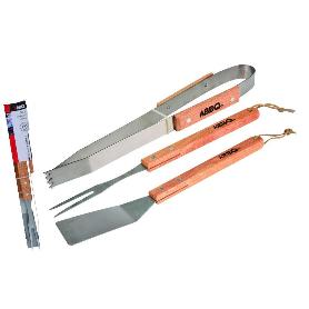 ACCESORIOS BARBACOA 3 PIEZAS