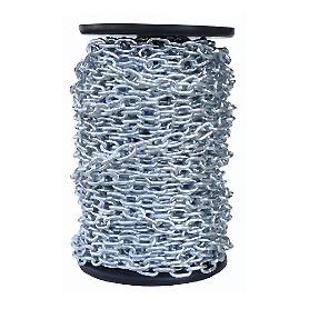 CADENA ZINCADA 5MM ESLABON CORTO  56 MT.25KG