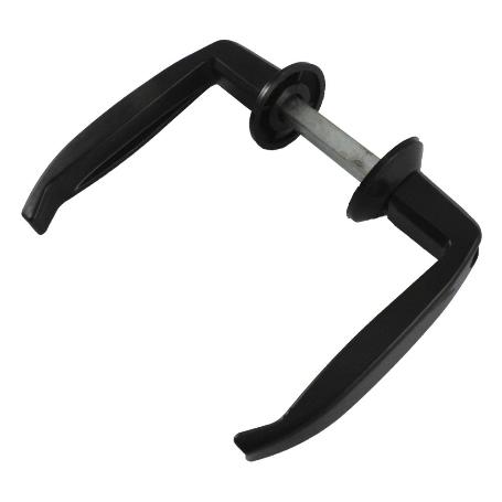 MANILLA ALUMINIO NEGRA CON PLACA