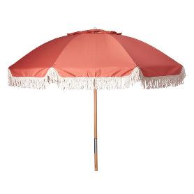 PARASOL MADERA 180CM TERRACOTA