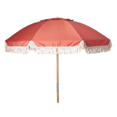 PARASOL MADERA 180CM TERRACOTA