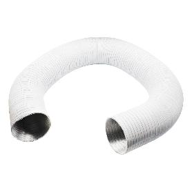 TUBO ALUMINIO BLANCO 100MM 5MT EXTENSIBLE