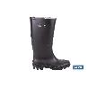 BOTA ALTA DE AGUA PVC NEGRA OB FO SR TALLA 41