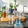 VASOS LINE ACQUA AZUL 29 CL