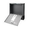 BUZON ACERO GRIS MODERNO PW617