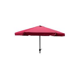 PARASOL METAL 48 MM MANIVELA 3 M GRANATE