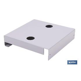 BANDEJA PARA GRIFERÍA 235 X 235 X 75 MM A BARRA DE CARGA