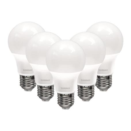 LAMPARAS LED A60 9W E27 LUZ FRIA STANDAR ECORAEE 0,11 INC