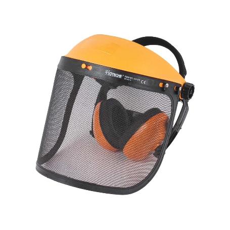 PANTALLA PROTECCION + CASCOS OIDOS