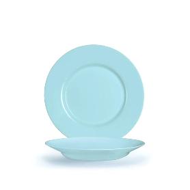 VAJILLA 18 PIEZAS PLUMI PARADISE AZUL