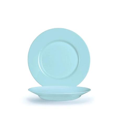 VAJILLA 18 PIEZAS PLUMI PARADISE AZUL