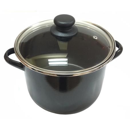 OLLA ALTA TAPA 20 CM BLACK