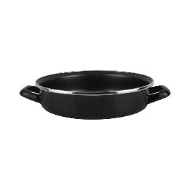 TARTERA ESMALTADA BLACK 16 CM