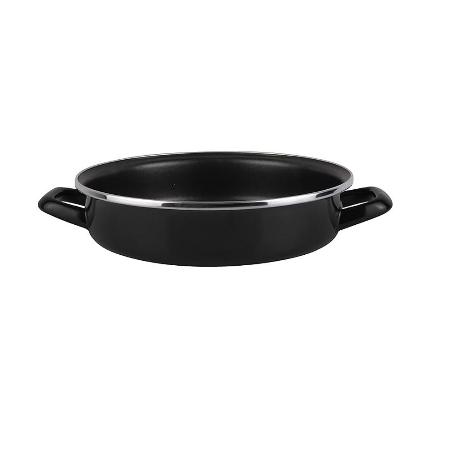 TARTERA ESMALTADA BLACK 24 CM
