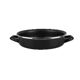 TARTERA ESMALTADA BLACK 28 CM