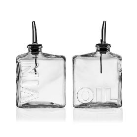 VINAGRERA Y ACEITERA VIDRIO