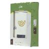 BUZON 2 MINI 295X20X62 ACERO BLANCO