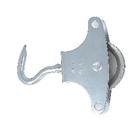 POLEA TENDEDERO CON GANCHO N. 6 METAL