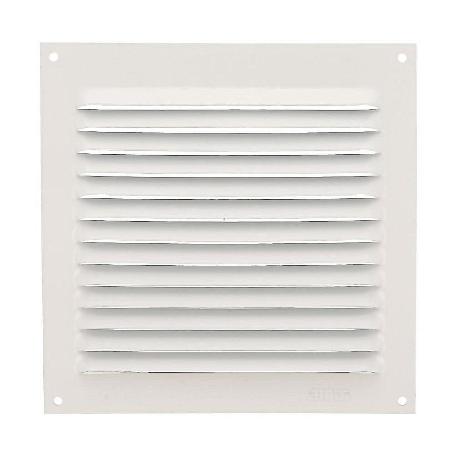 REJILLA VENTILACION 15X15 ALUMINIO BLANCO