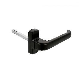 MANILLA PUERTA EPSILON ALUMINIO LACADO NEGRO