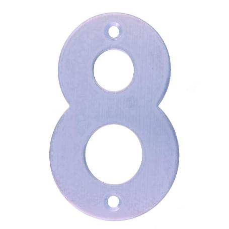 NUMERO 8 -M.4 INOX.18/8 10CM.