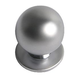 POMO BOLA 23MM.CROMO MATE 24517